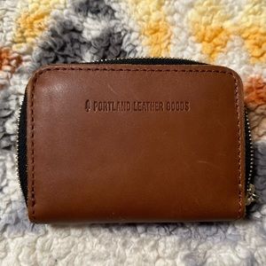 Portland Leather Group small zip wallet